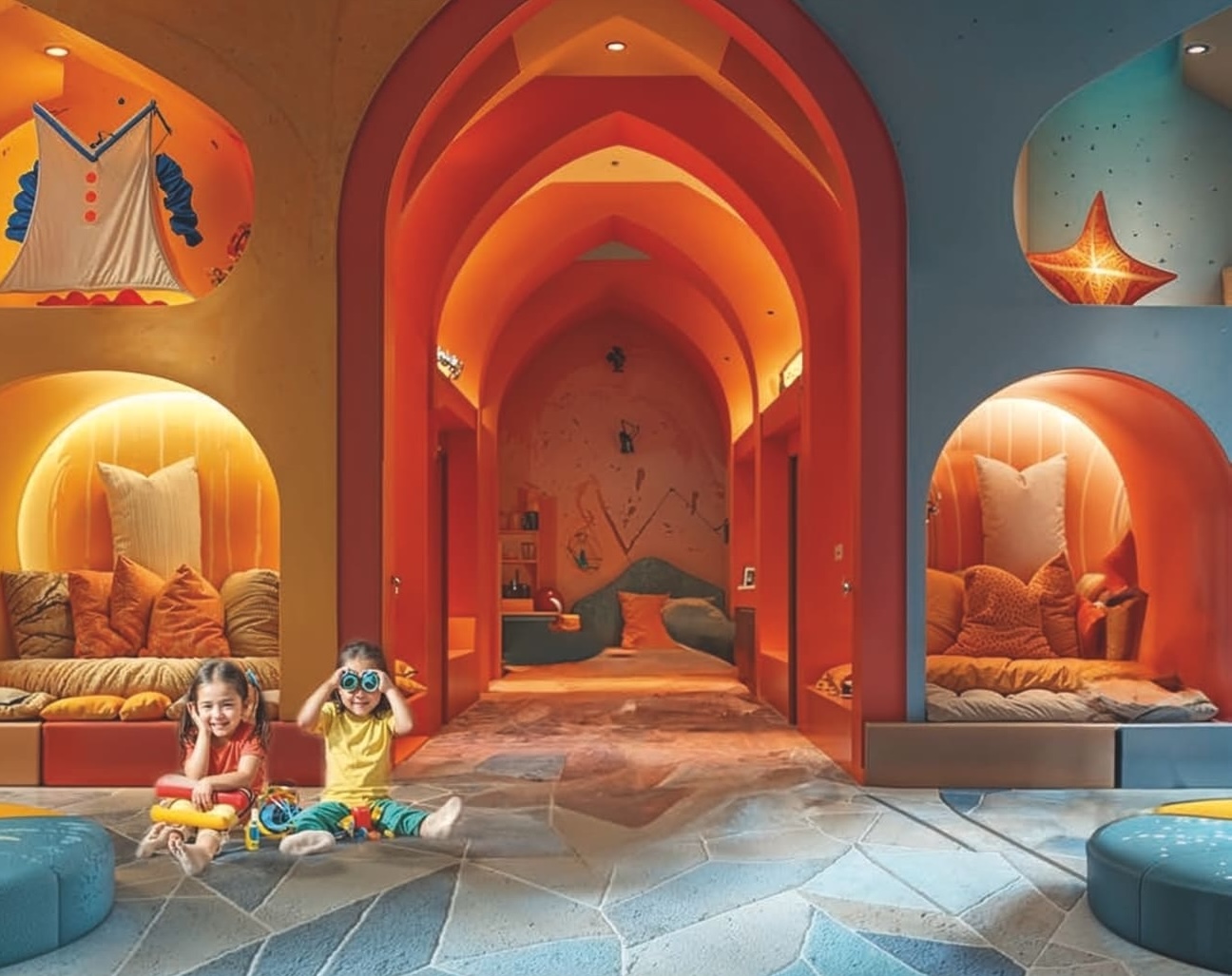 Outdoor Kids Play Area