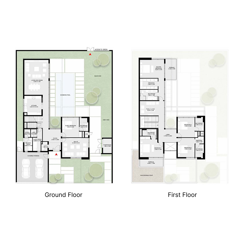 5 bedroom Villa -  Masaar 2 Anber