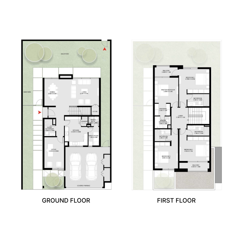 4 bedroom Villa -  Masaar 2 Narenj