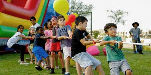 Indoor & Outdoor Kids Play Areas