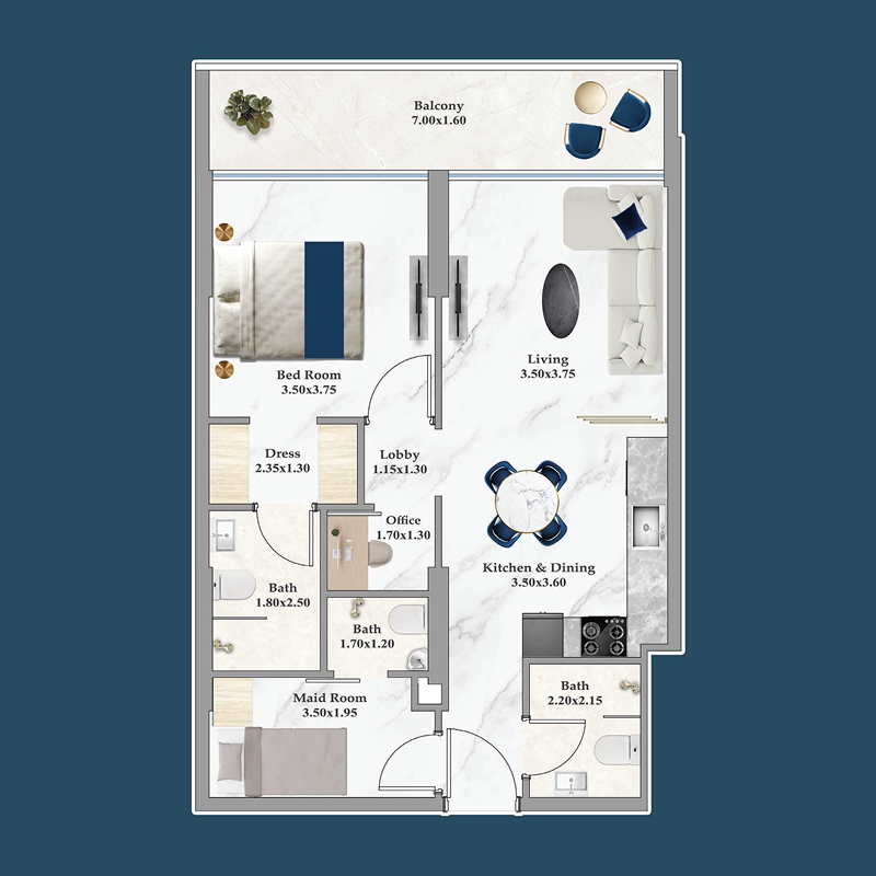 1 bedroom Apartments -  Sparklz