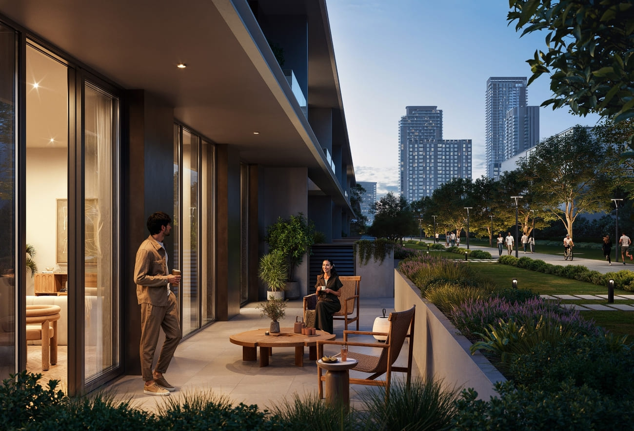 Park-facing Townhouses