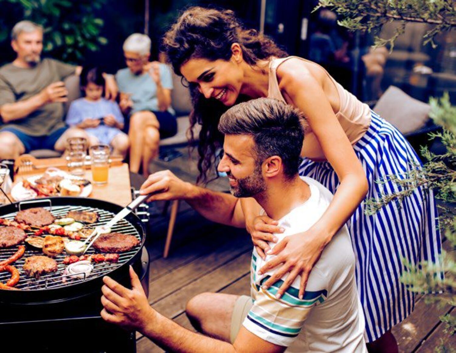 Family Barbecue Gathering Space 