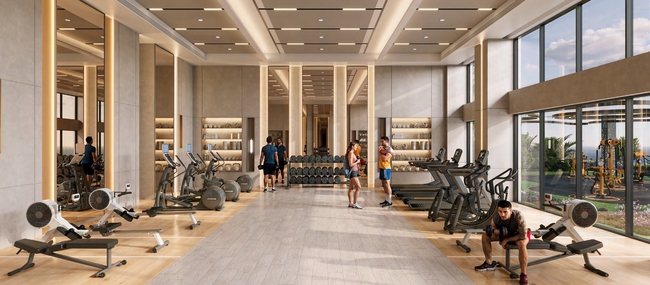 Indoor Gym with Shower