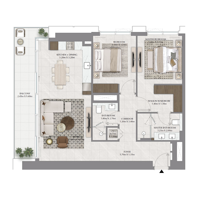 2 bedroom Apartments -  Lyvia By Palace