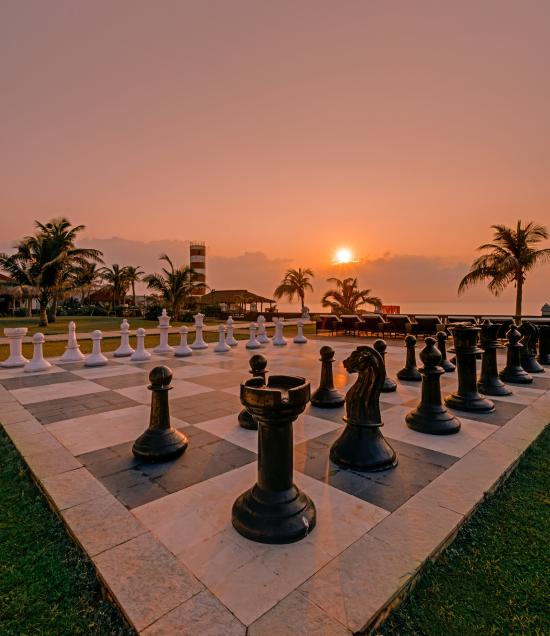 Giant Chess Play Area
