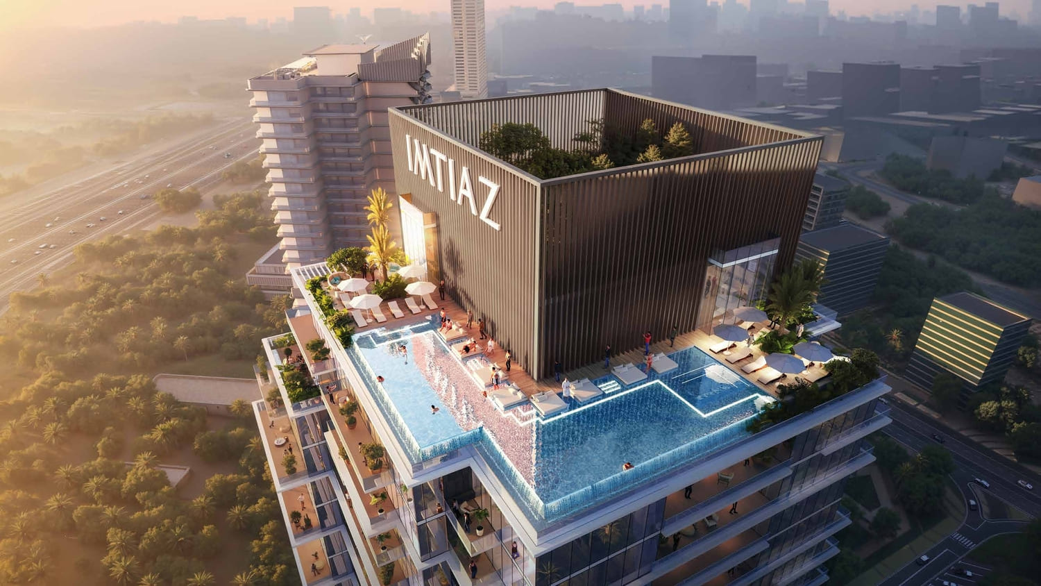 Rooftop Infinity Pool