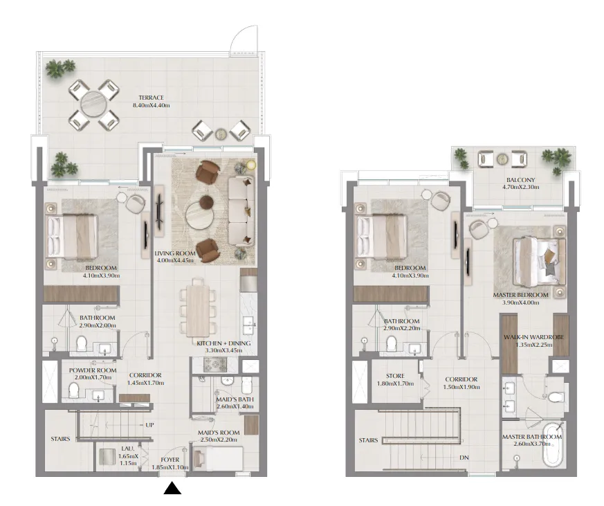 3.0 bedrooms townhouse -  Terra Gardens