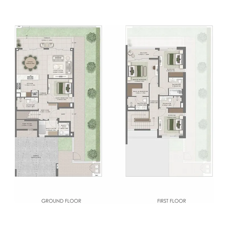 4.0 bedrooms townhouse -  Equiterra