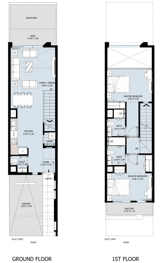 2.0 bedrooms townhouse -  Verdana IX