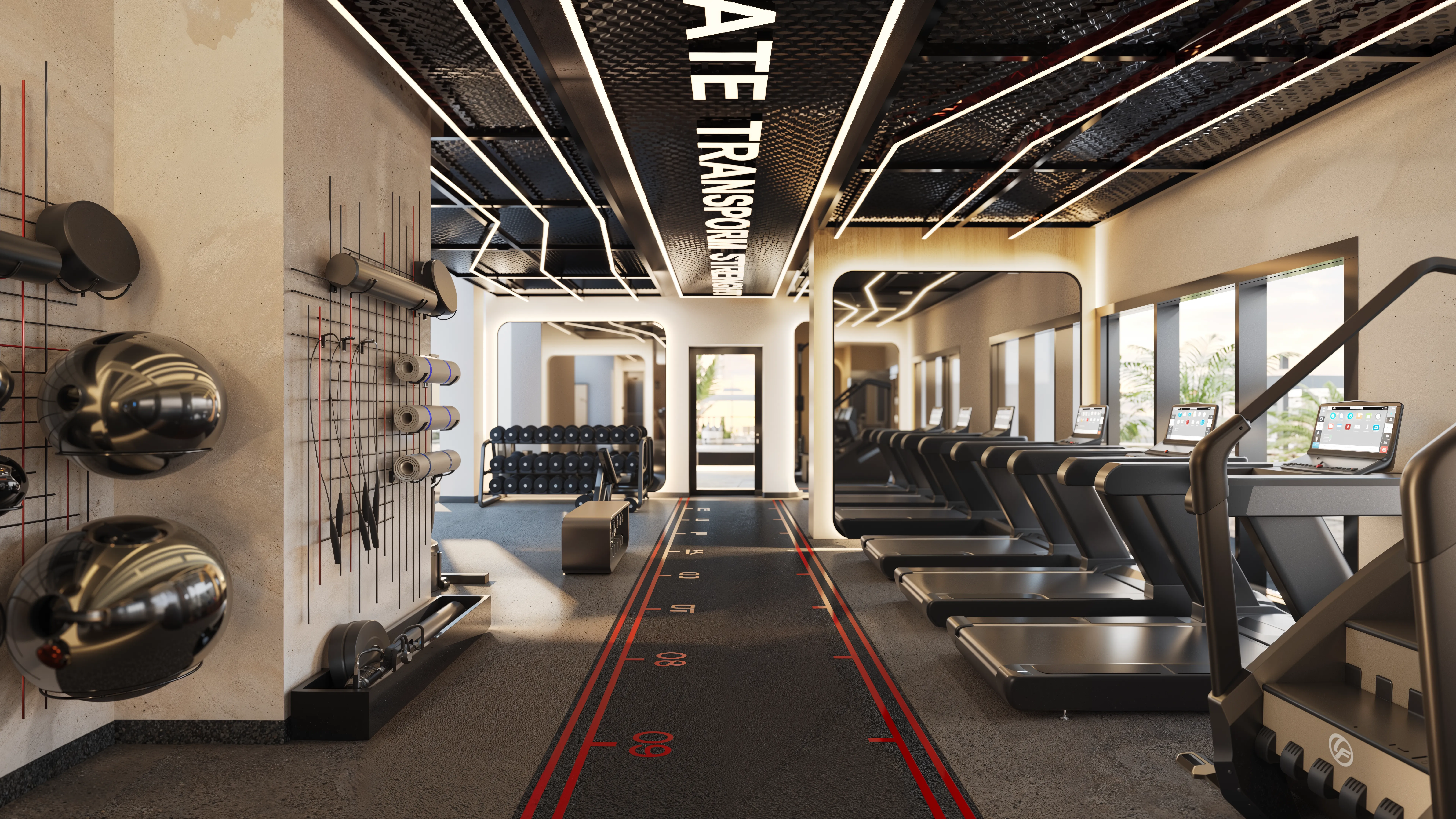 Gym & Fitness Area