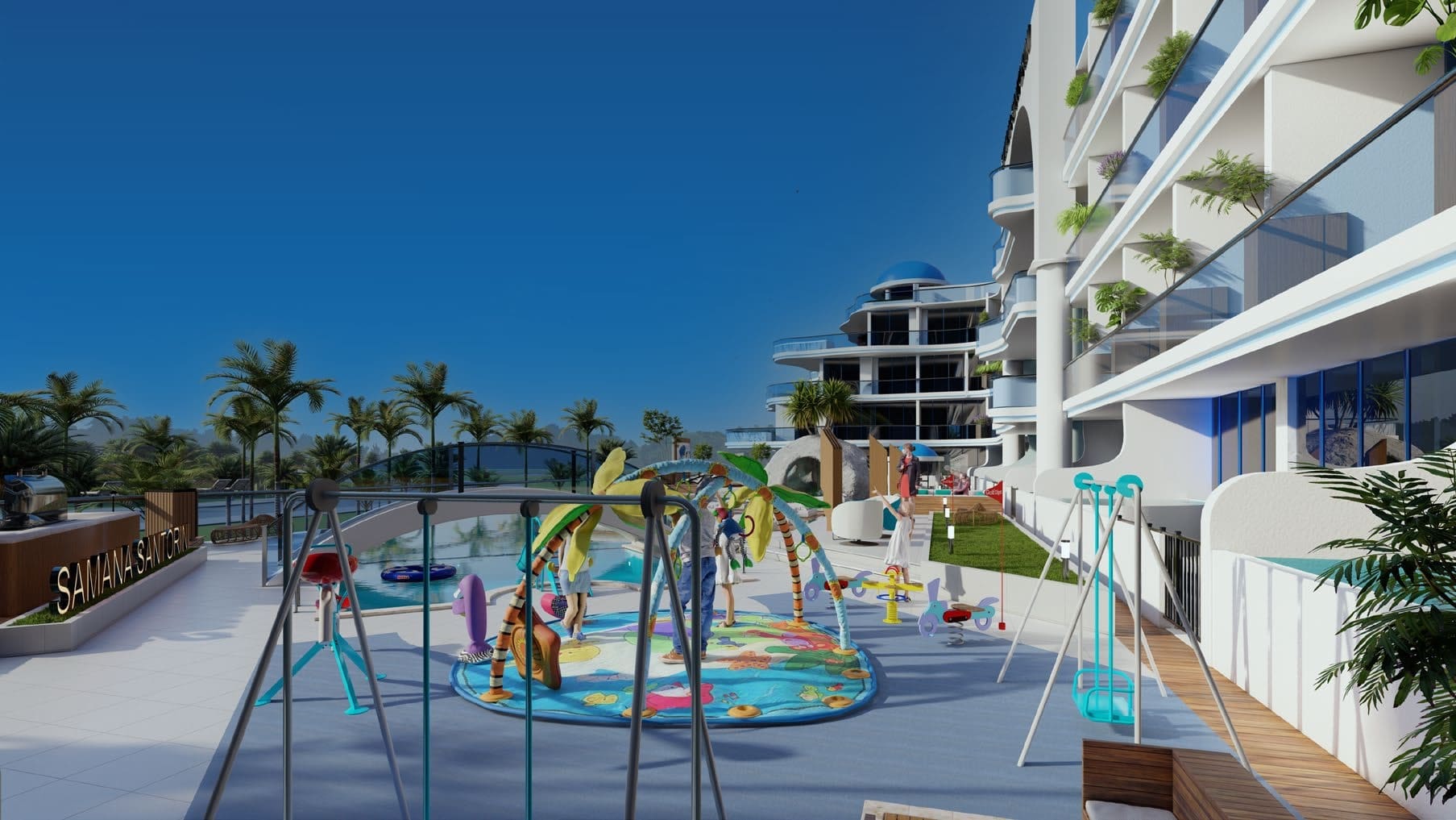 A spacious Kids Play Area