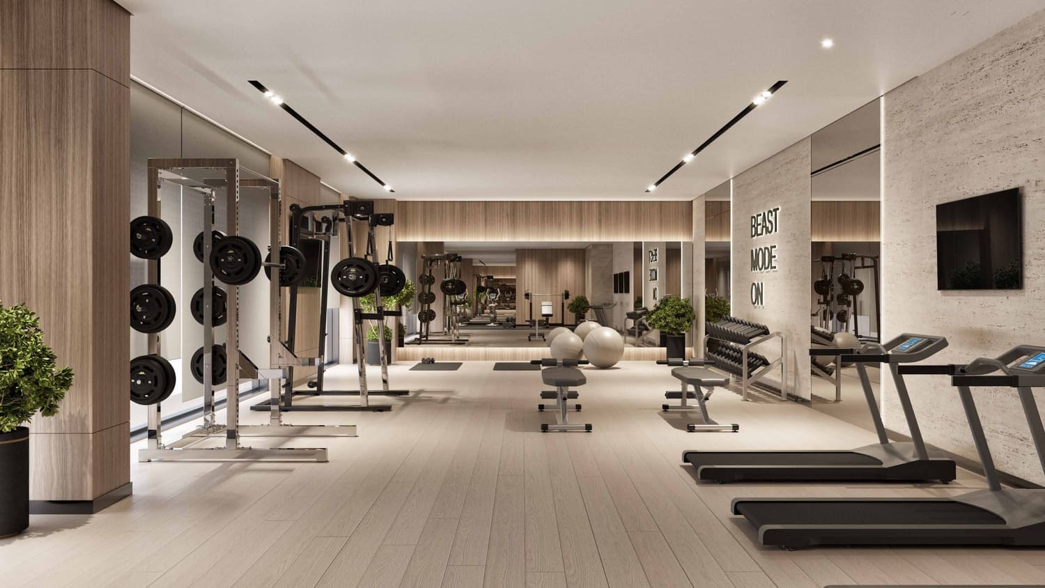 FULLY EQUIPED INDOOR GYM
