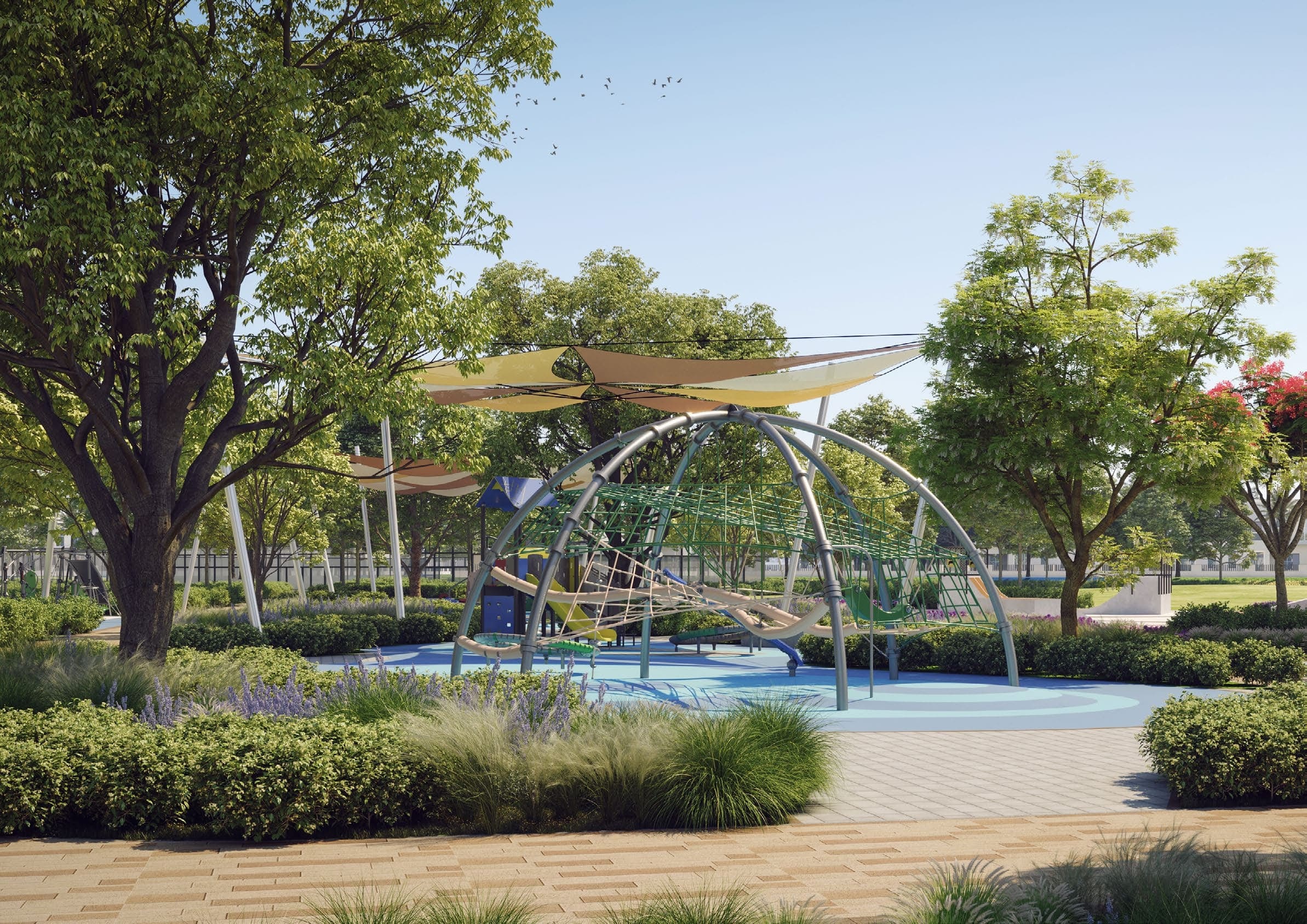 Playground and playscape