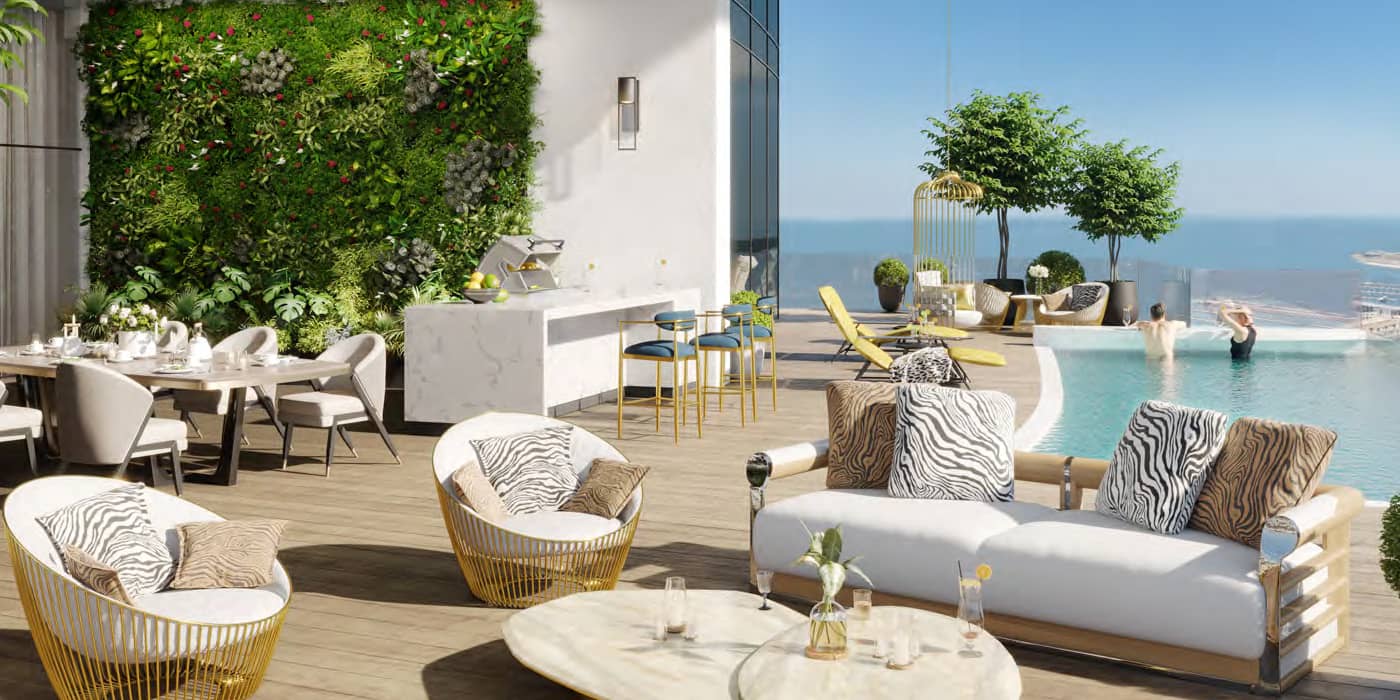 Sitting areas and parks